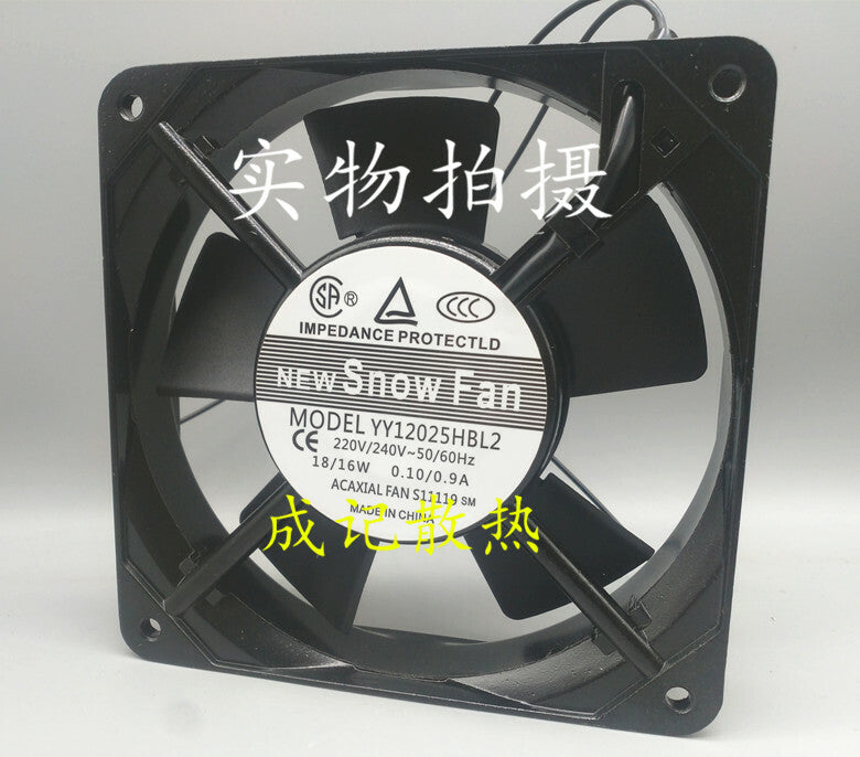1pcs Sanyo YY12025HBL2 AC 220V 0.1/0.09A 12025 120MM cooling fan