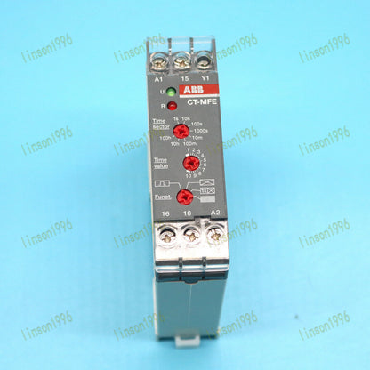1PCS CT-MFE ABB Time Relay Multifunction 1c/o, 0.05s-100h, 24-240VAC/DC - ABB