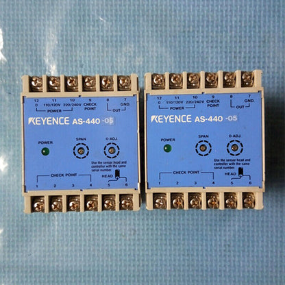 Digital Optical Fiber Amplifier, AS-440-05 - KEYENCE