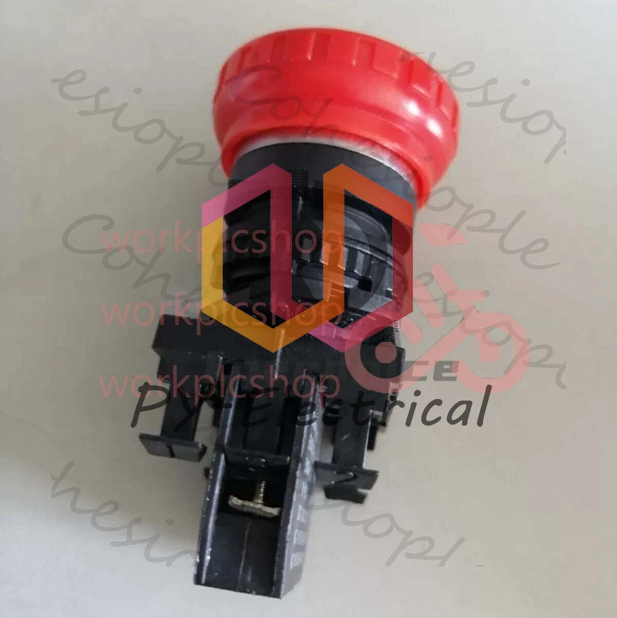 1PCS KEDU HY57B Emergency Stop Push Button Switch