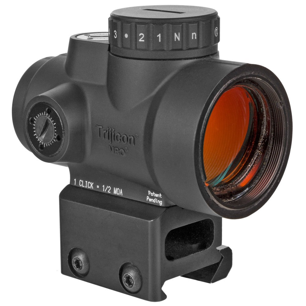 TRIJICON 1x25 MRO HD 68 MOA Reticle w/ 2.0 MOA Dot; Full Co-Witness AC32068