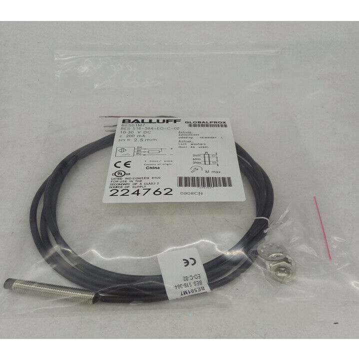 ONE BALLUFF 516-384 EO-C 02 Proximity Switch Fast - BALLUFF