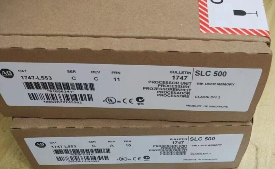Allen-Bradley 1747-L553 SER C SLC 500 CPU Processor Unit - ALLEN-BRADLEY