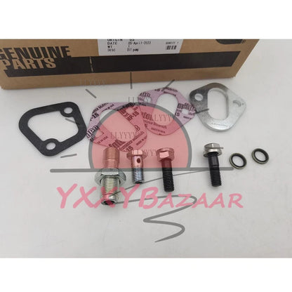 DCEC Fuel Lift pump Kit with Line For Dodge Cummins Early 12V 3936316 4988747