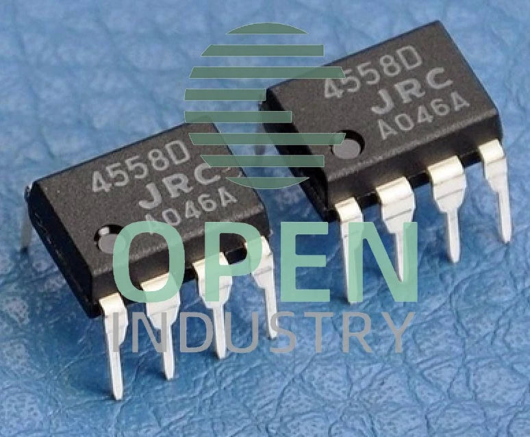 50PCS IC JRC4558D 4558D DIP8 OP AMP DIP8