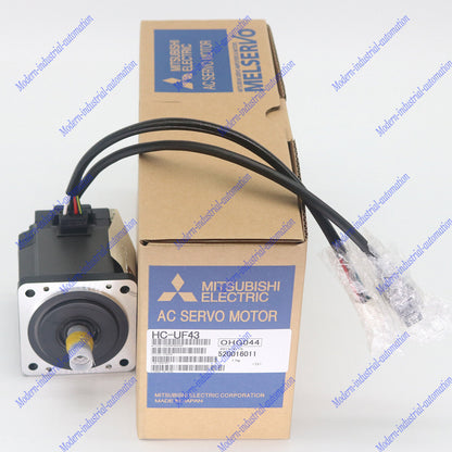 new Mitsubishi In Box HC-UF43 Servo Motor HCUF43 One year - MITSUBISHI