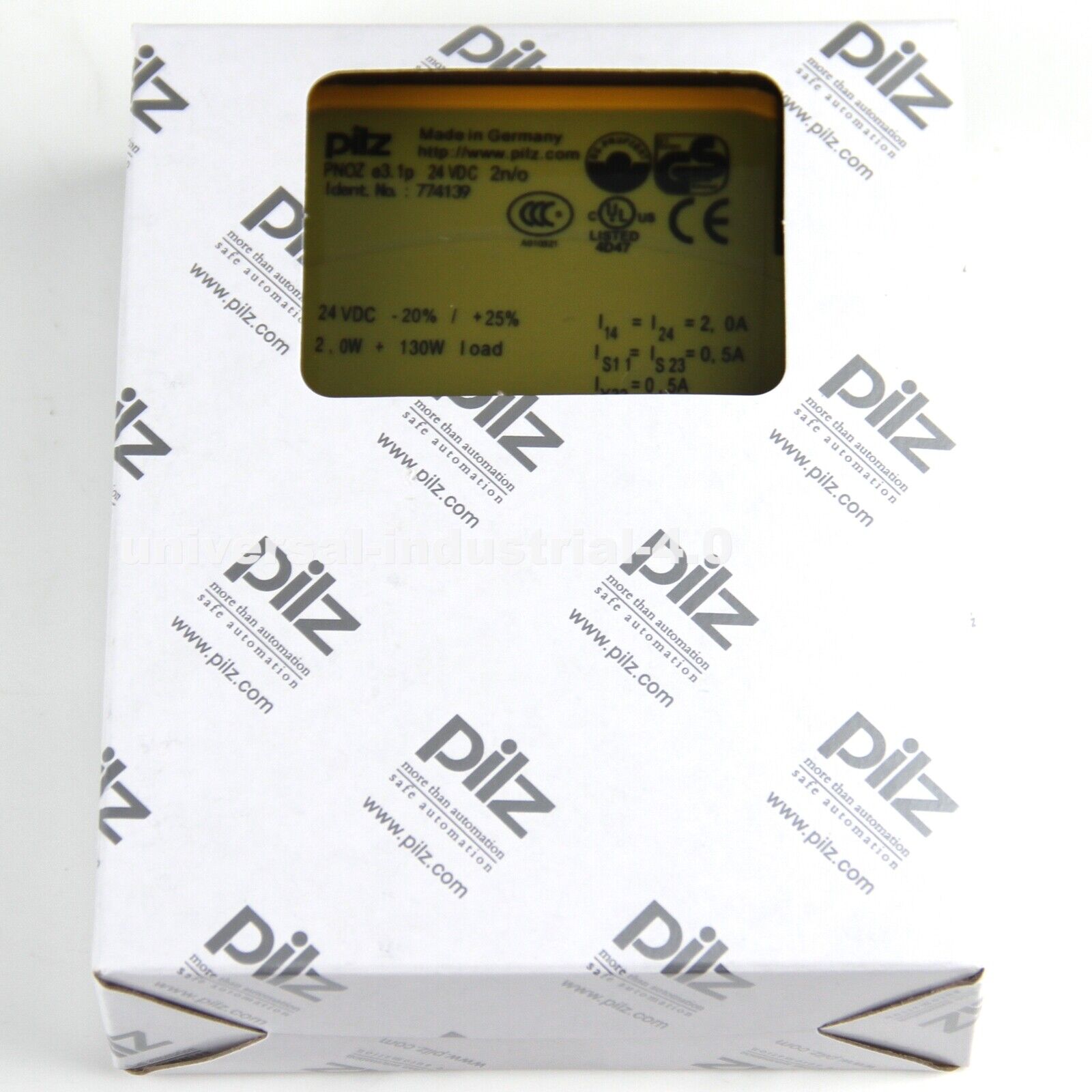 new  PILZ PNOZ E3.1P C 2N O 784139 Safety Relay 24VDC PILZ