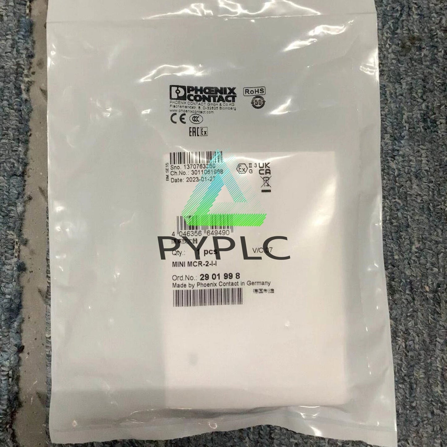 1Pcs Phoenix Signal Isolator MINI MCR-2-I-I 2901998 Fast delivery