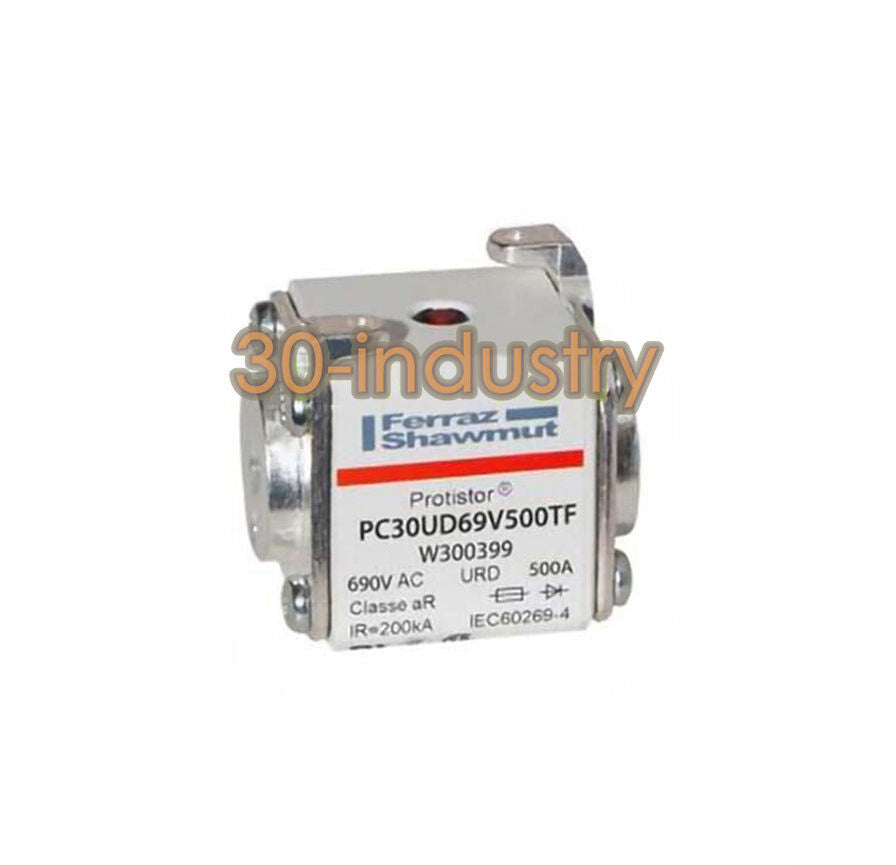 1PCS New For FERRAZ Shawmut 690VAC 500A W300399 PC30UD69V500TF Fuse - KOEED