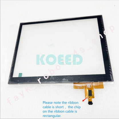 Touch screen panel+tempered glass For ABB DSQC3120 teach pendant in stock