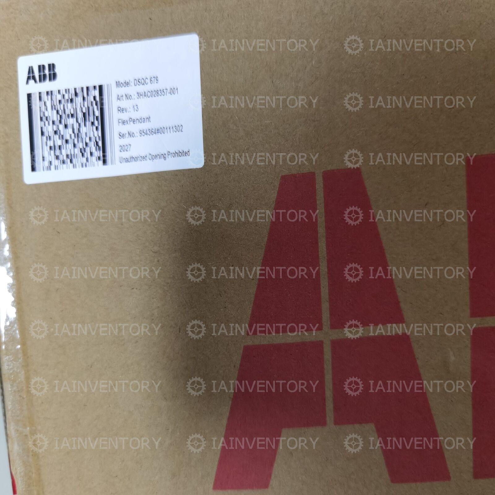ABB Robot Teach Pendant Model DSQC679 3HAC028357-001 - ABB