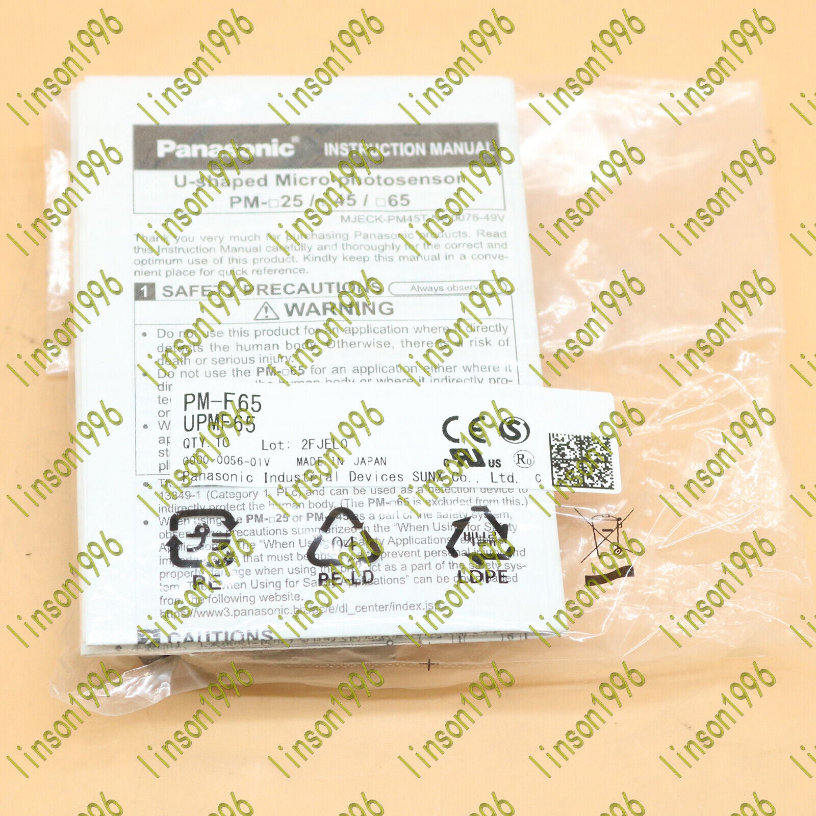 new 10pc/1Bag For Panasonic PM-F65 photoelectric switch spot stocks - PANASONIC
