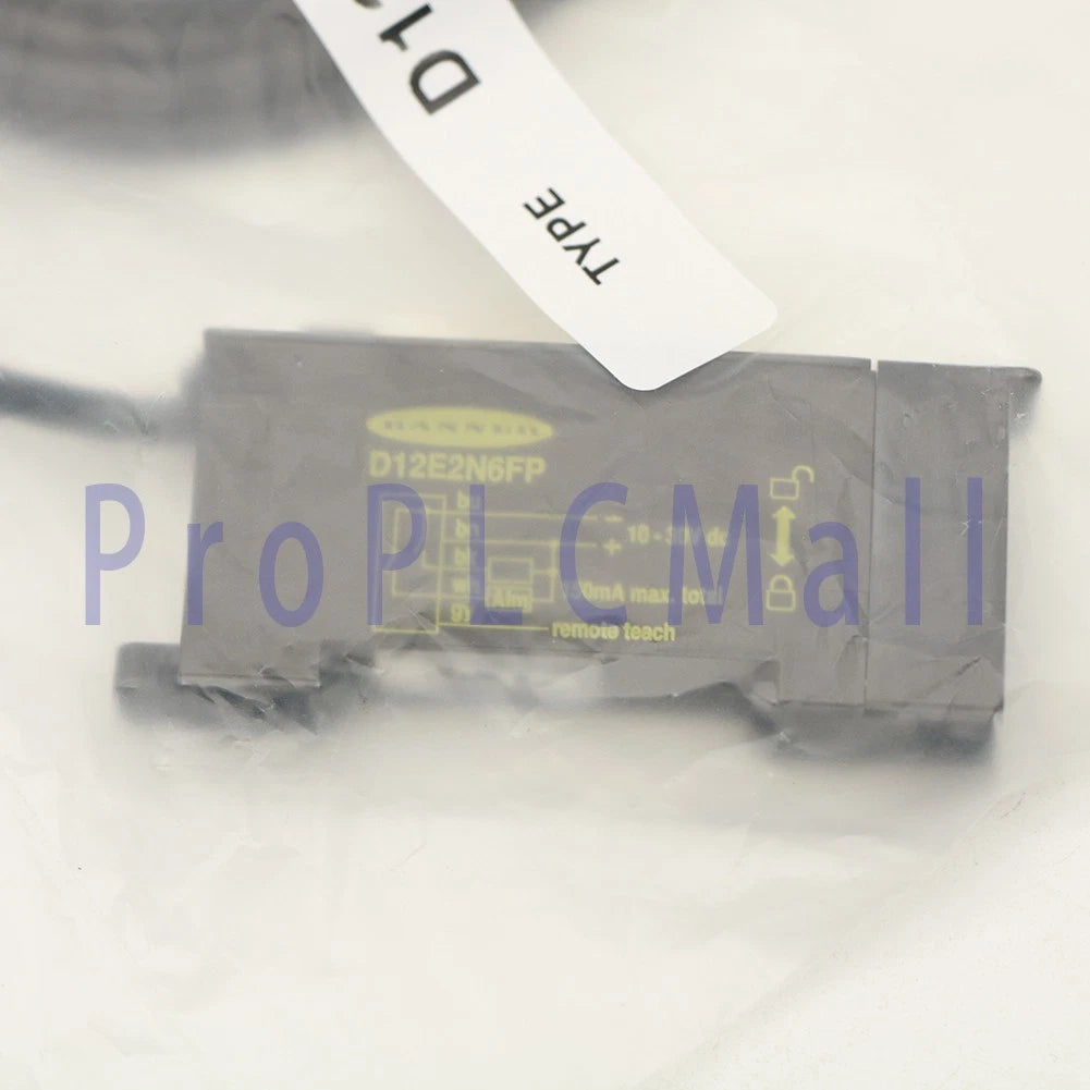 BANNER optical fiber sensor D12E2N6FP 1PCS