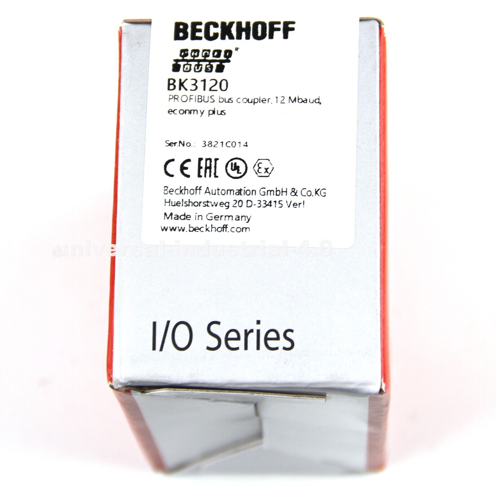 Beckhoff BK3120 Profibus Coupler BK 3120 with English specifications and features - BECKHOFF