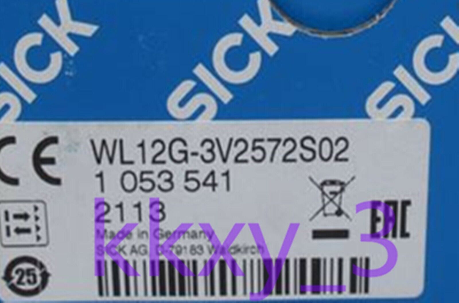 SICK WL12G-3V2572S02 sensor 1053541 - SICK