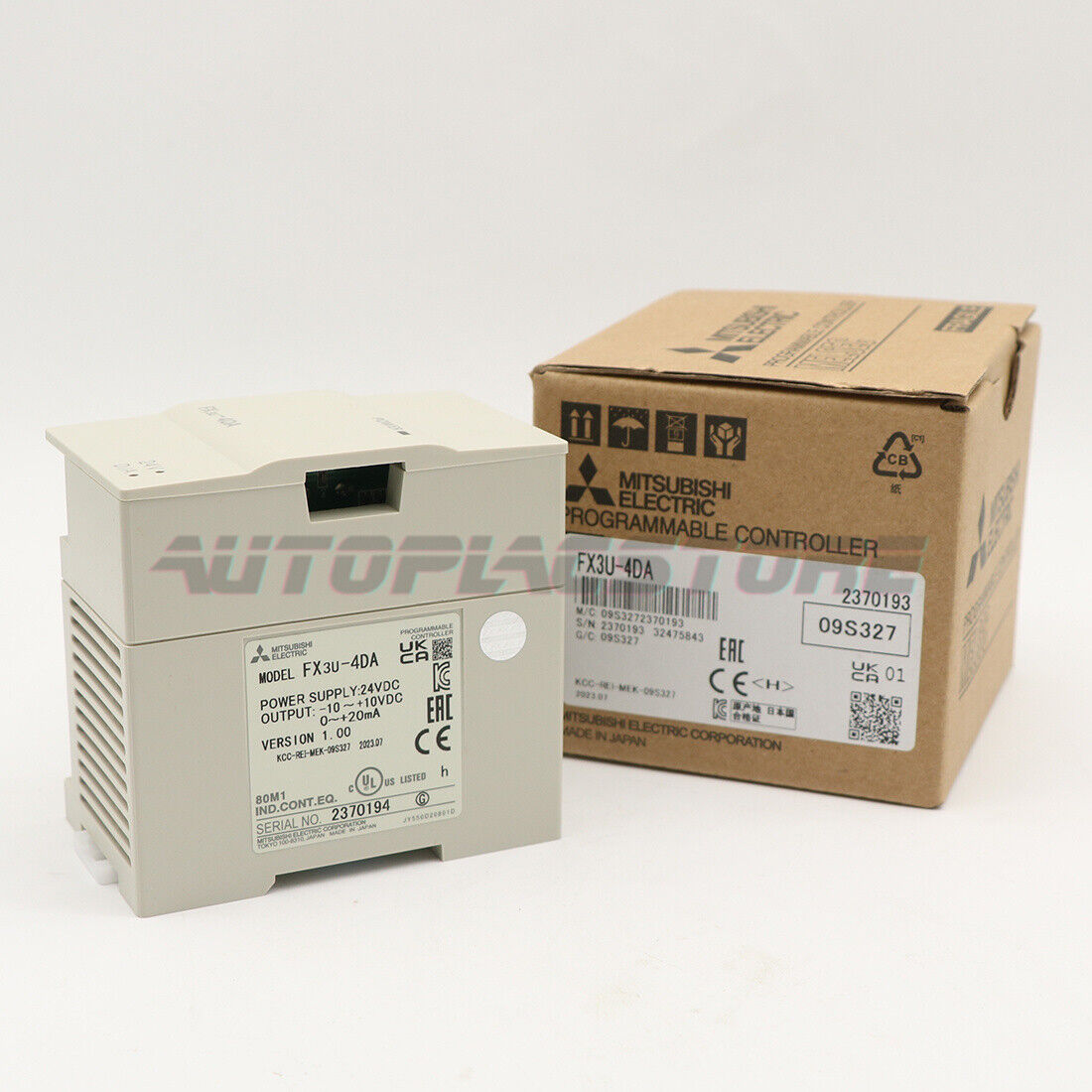 Mitsubishi FX3U-4DA Module - MITSUBISHI