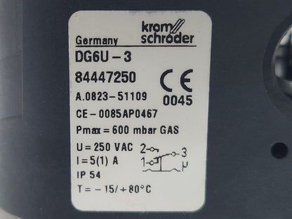 new KROMSCHRODER DG6U-3 PRESSURE SWITCH 84447250 - KROMSCHO DER