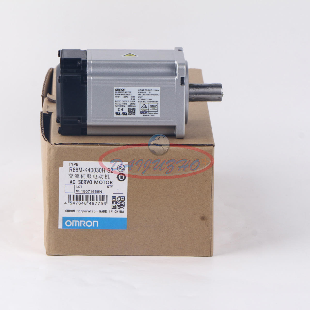 Omron Servo Motor R88M-K40030H-S2 - OMRON