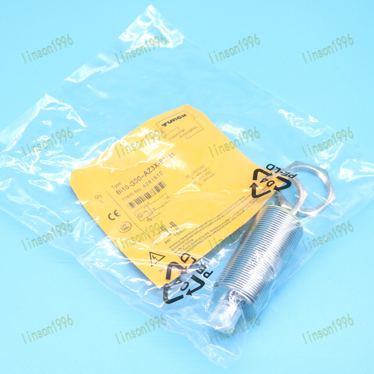 Proximity Sensor BI10-G30-AZ3X-B1131 SHIP - TURCK