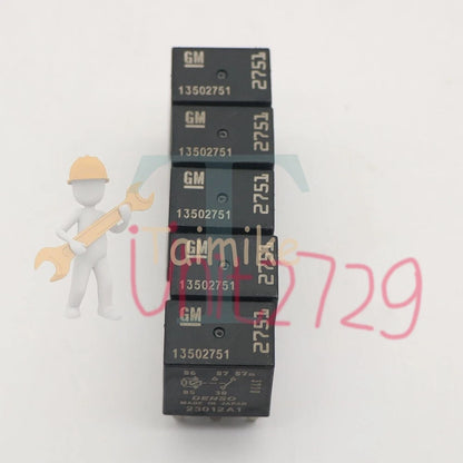 5Pcs 13502751 2751 DENSO Automotive Relay 5 Pins