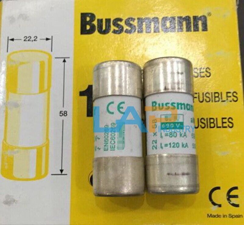 10PCS Bussmann C22M80 80A 690V Fuse Box - New - BUSSMANN