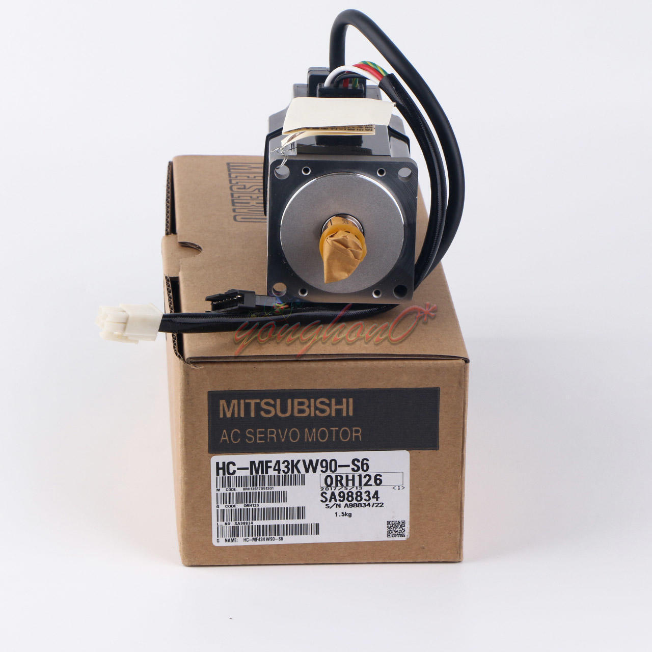 new 1PCS MITSUBISHI AC SERVO MOTOR HC-MF43KW90-S6 HCMF43KW90-S6