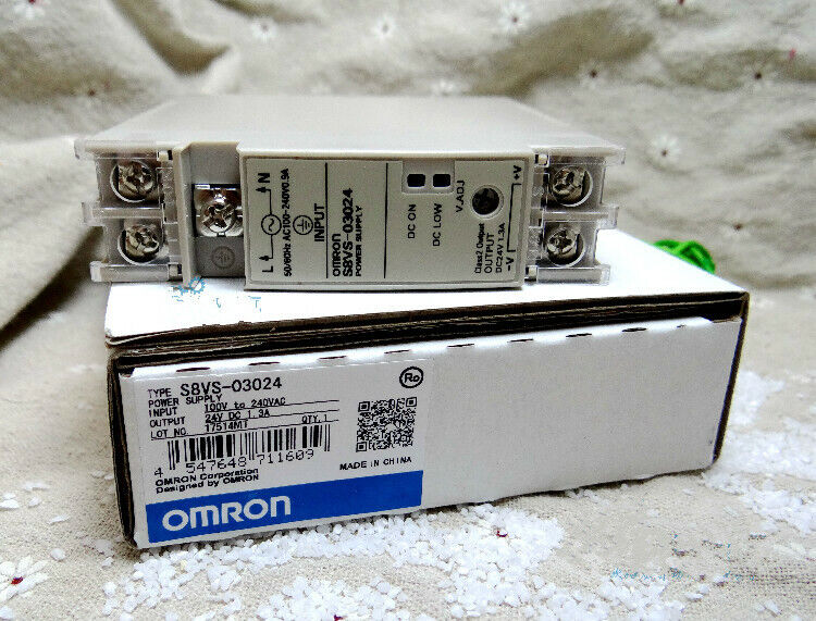 new 1 pcs OMRON S8VS-03024 dc 24v 1.3A Input AC 100-240V Switching power supply