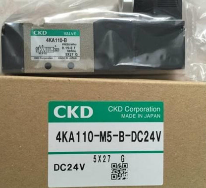 CKD 4KA110-M5-B-DC24V Solenoid Valve: High-Performance Flow Control Valve - CKD