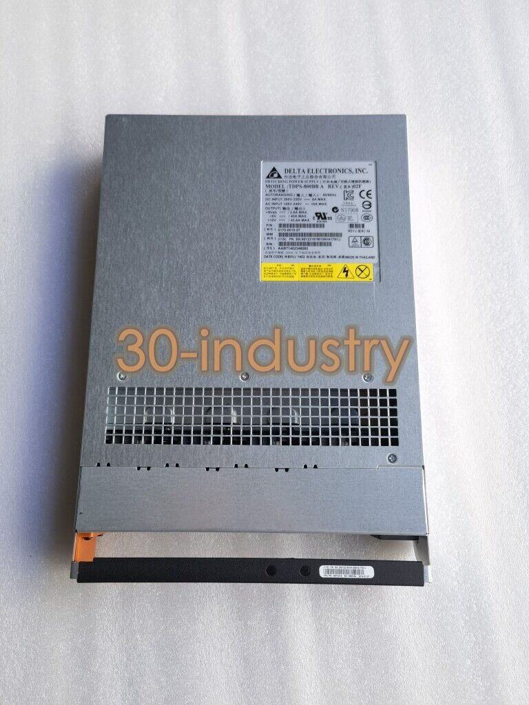 IBM V5000 V3500 V3700 Power Supply 98Y2218 00WK807 TDPS-800BB - IBM