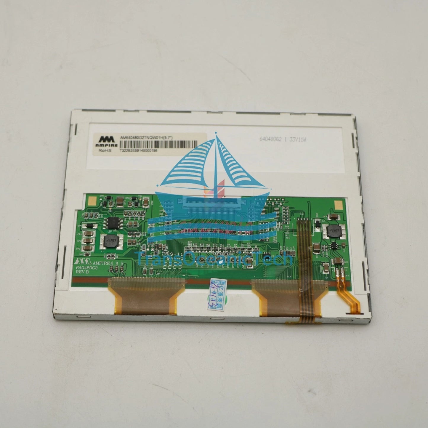 1PCS For AM640480G2TNQWTA01H 640480G2-AO LCD Display +Touchpad