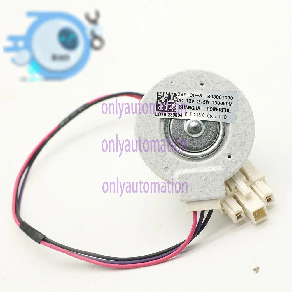 1x Refrigerator Fan Motor ZWF-30-3 DC12V 2.5W B03081070~