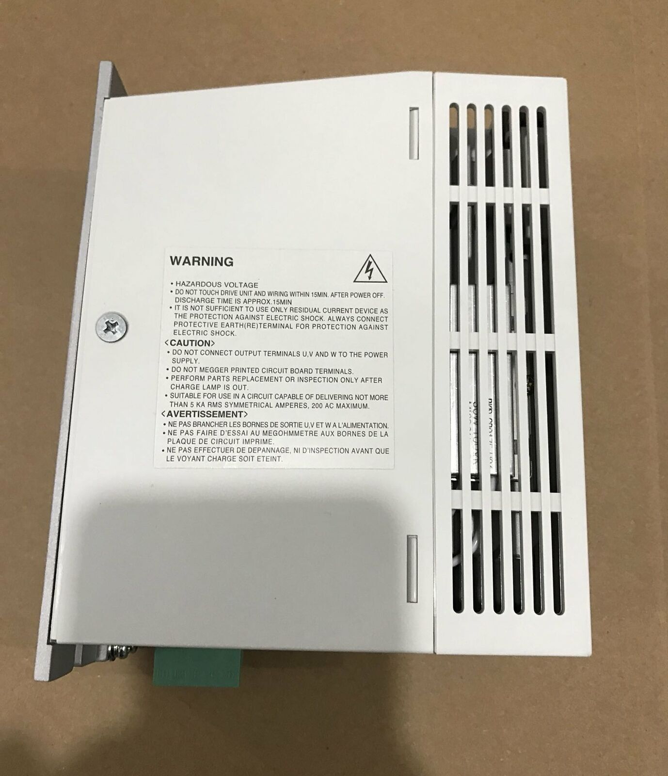 used Mitsbusho SERVO DRIVE MRJ260DS24 tested high performance industrial automation - MITSUBISHI