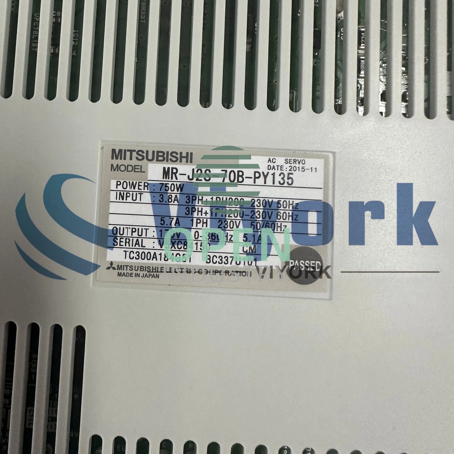 1PCS Mitsubishi MR-J2S-70B-PY135 SERVO DRIVE 750W 200V