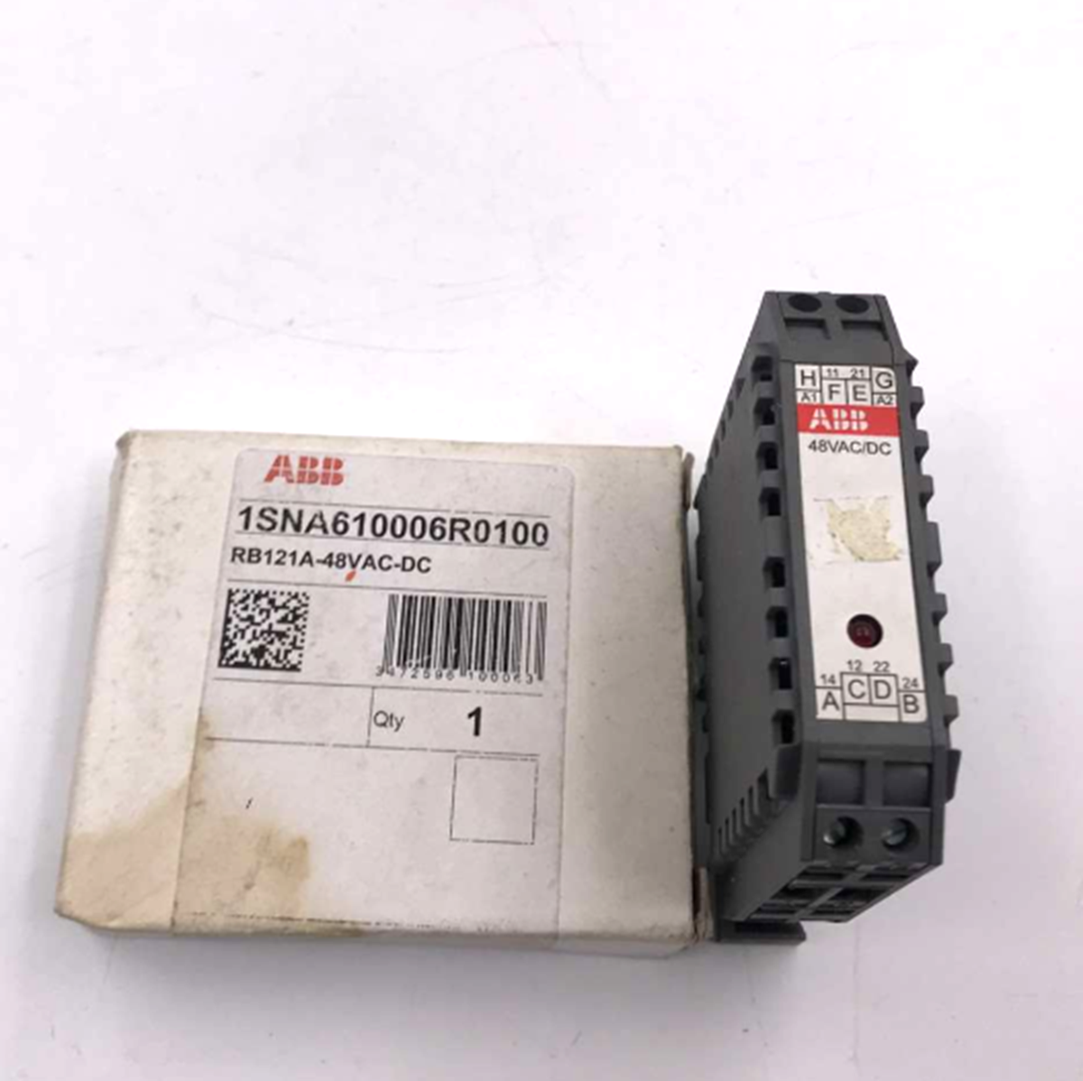 ABB 1SNA610006R0100 RB121A-48VAC-DC Relay - ABB