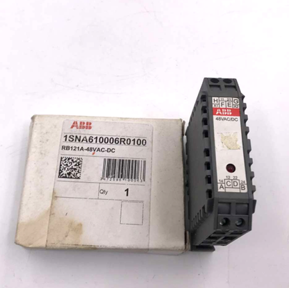 ABB 1SNA610006R0100 RB121A-48VAC-DC Relay - ABB