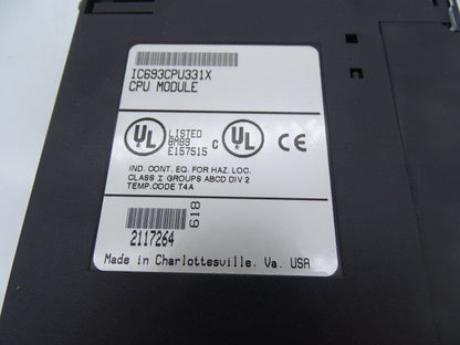 FANUC IC693CPU331X PLC Module - FANUC