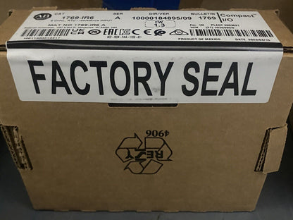 Allen Bradley New Sealed AB 1769IR6 SER A CompactLogix 6 Pt RTD Module Ship - ALLEN BRADLEY