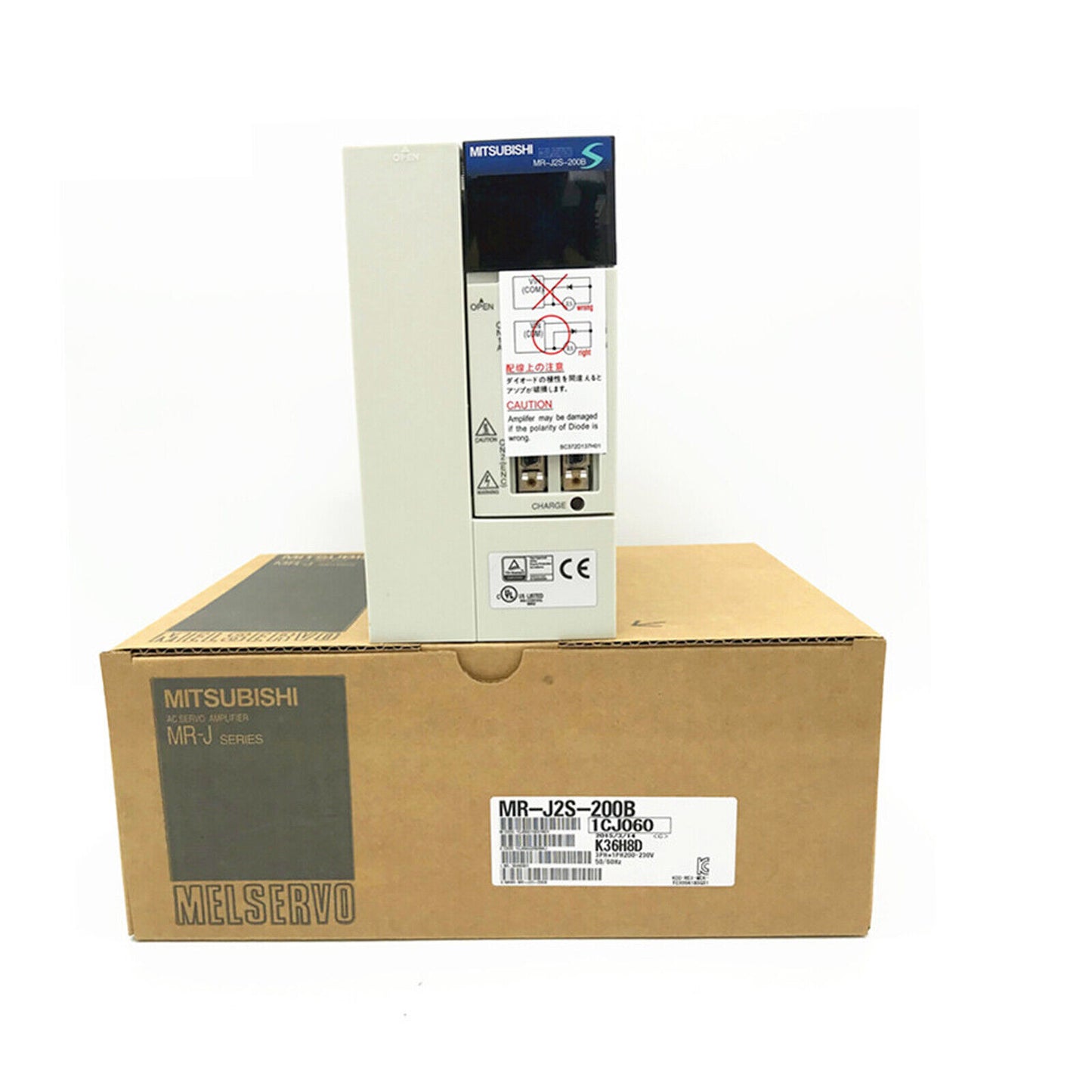 MITSUBISHI MR-J2S-200B AC Servo Drive
