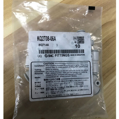 new 1Bag/10PC SMC KQ2T08-06A pneumatic connector - SMC