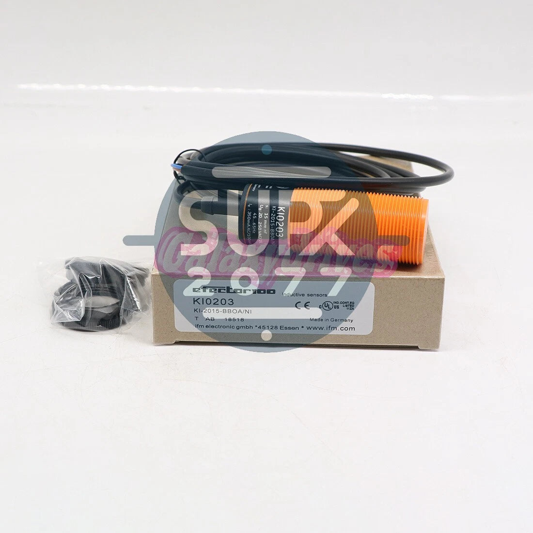 IFM KI0203 Capacitive Proximity Switch Sensor 15mm Range AC/DC M30 NC Output