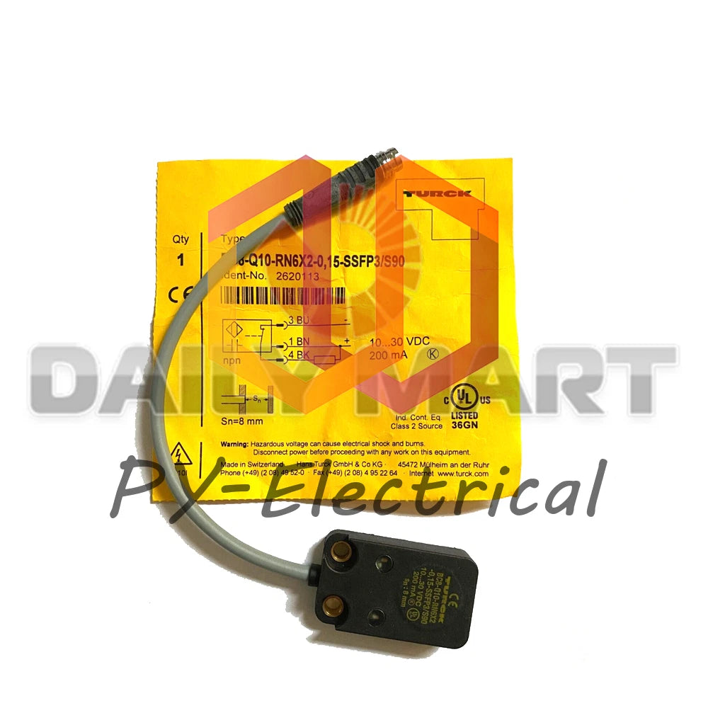 TURCK BC8-Q10-RN6X2-0.15-SSFP3/S90 Proximity Switch Sensor