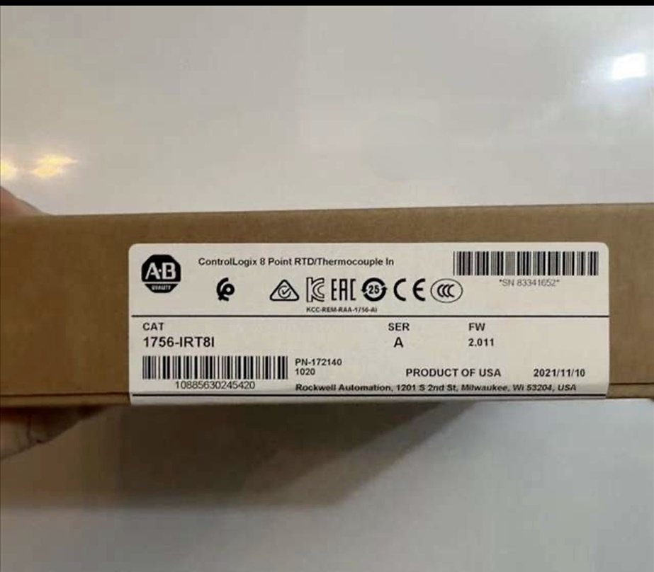 ControlLogix 8 Channel Analog Module 1756-IRT8I Ser A - ALLEN BRADLEY