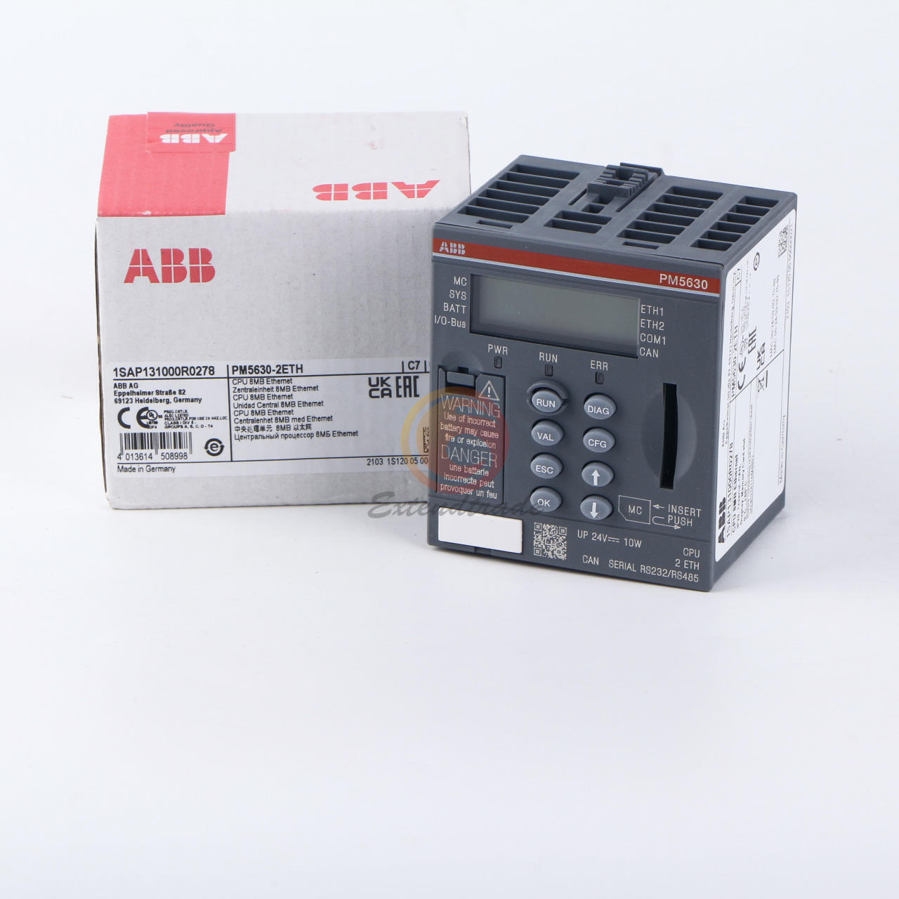 ABB PM5630-2ETH: 1-Port PLC Module for Industrial Automation | High Performance | Buy Online - ABB