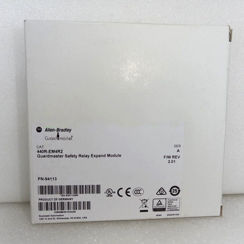 Allen-Bredley Safety Relay 440R-EM4R2 – Safety Relay 440R-EM4R2 - ALLEN-BREDLEY