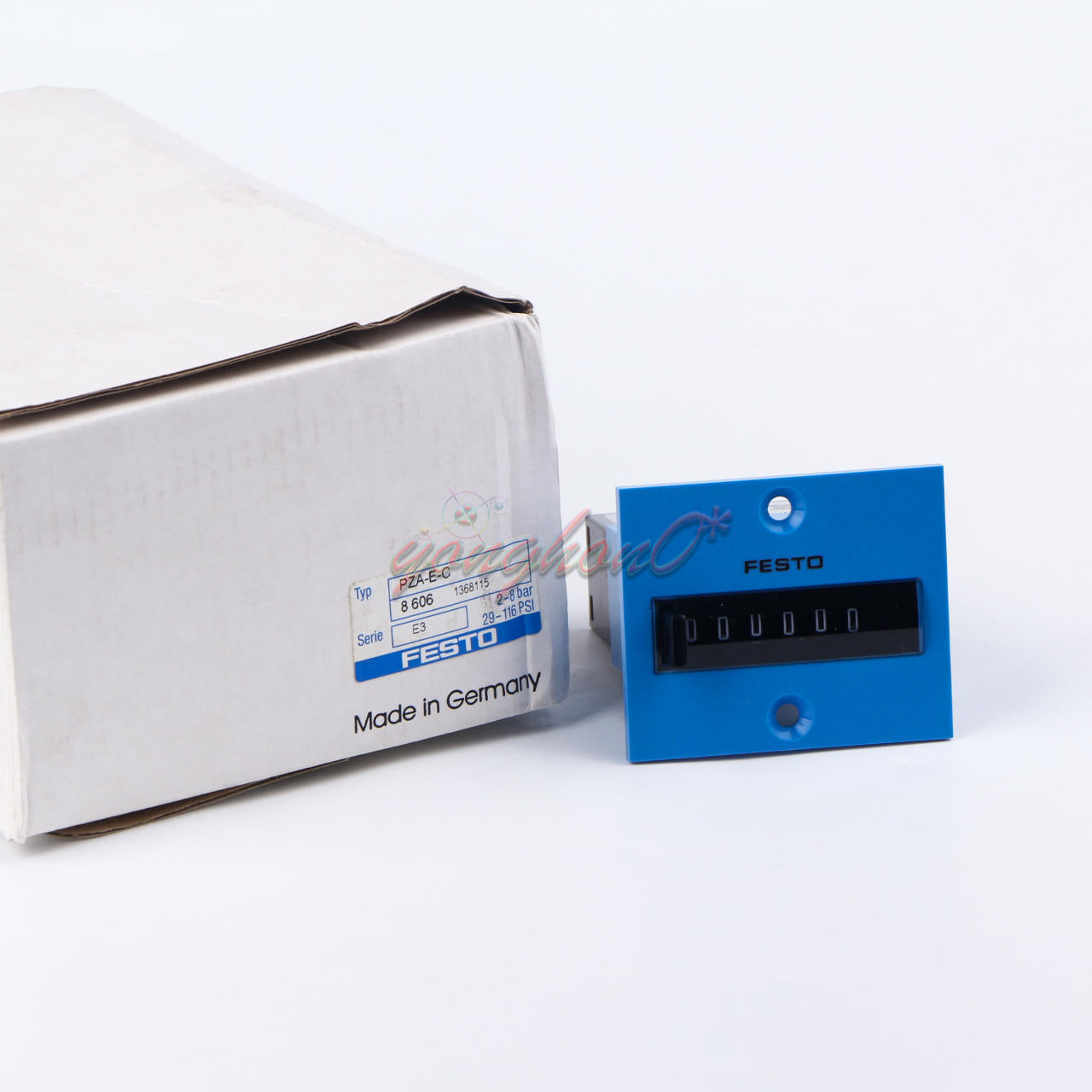 new 1PC FESTO PZA-E-C 8606 Pneumatic Counter