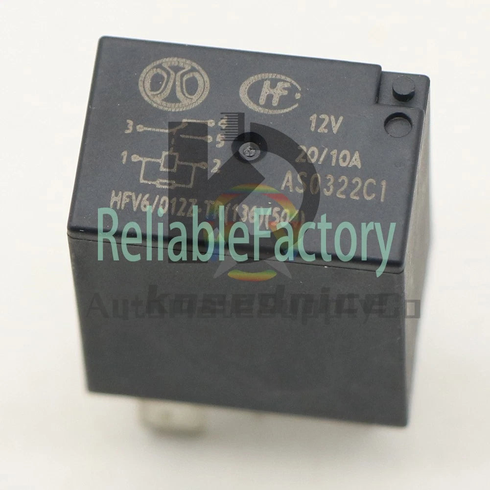 3 PCS HFV6 012ZS-TR Hongfa 20A 5-pin 12VDC Automotive Relay