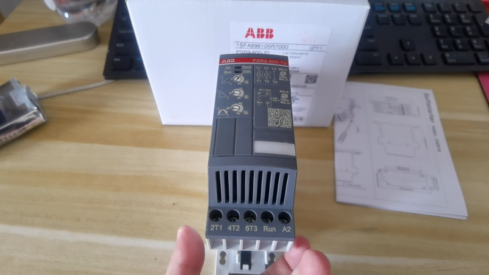 new 1PC ABB PSR9-600-70 1SFA896105R7000 Soft Starter In Box - ABB
