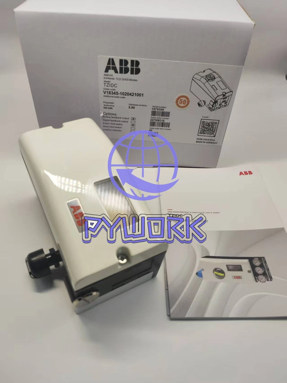 1Pcs ABB Valve Positioner V18345-1020421001