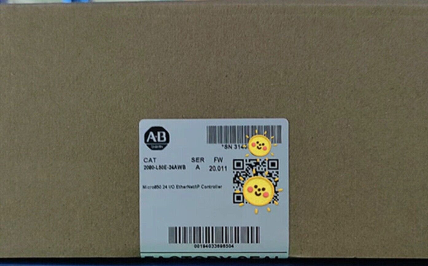 Sealed Allen-Bradley 2080-L50E-24AWB Programmable Controller - ALLEN-BRADLEY