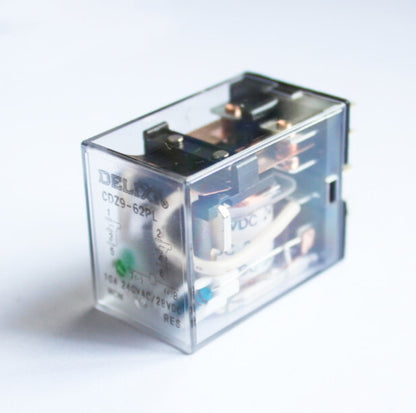 10PCS  Delixi CDZ9-62PL CDZ962PL Intermediate Relays